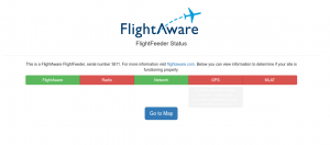 Live FlightRadar feeding to FlightAware and FlightRadar24